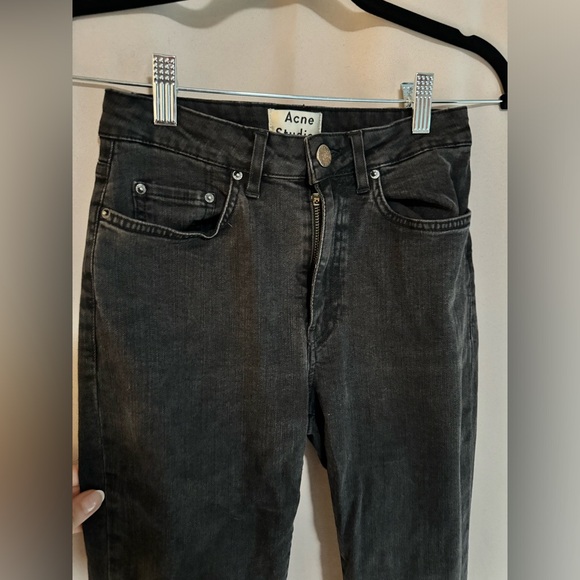 Acne Studios Grey Skinny Jeans - 27 - Picture 3 of 6